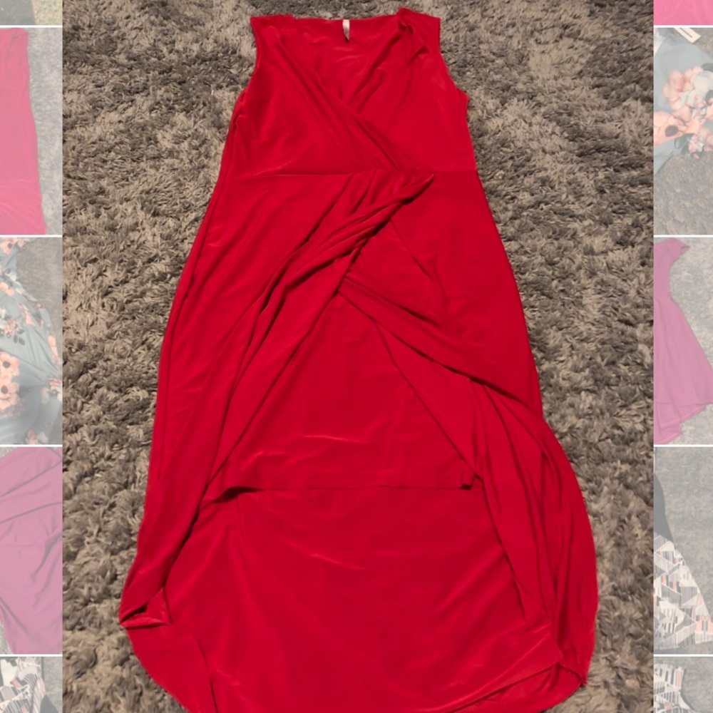 Red Mini Cocktail Dress